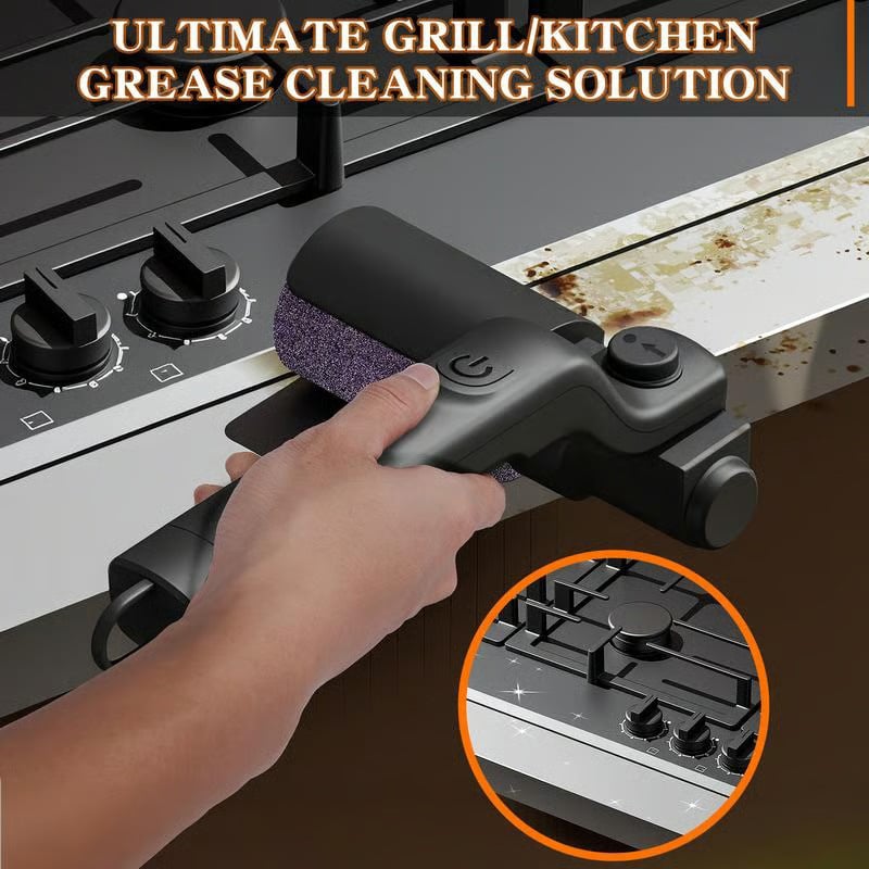 BBQ Grill Cleaning Brush – Roller Grill Cleaner