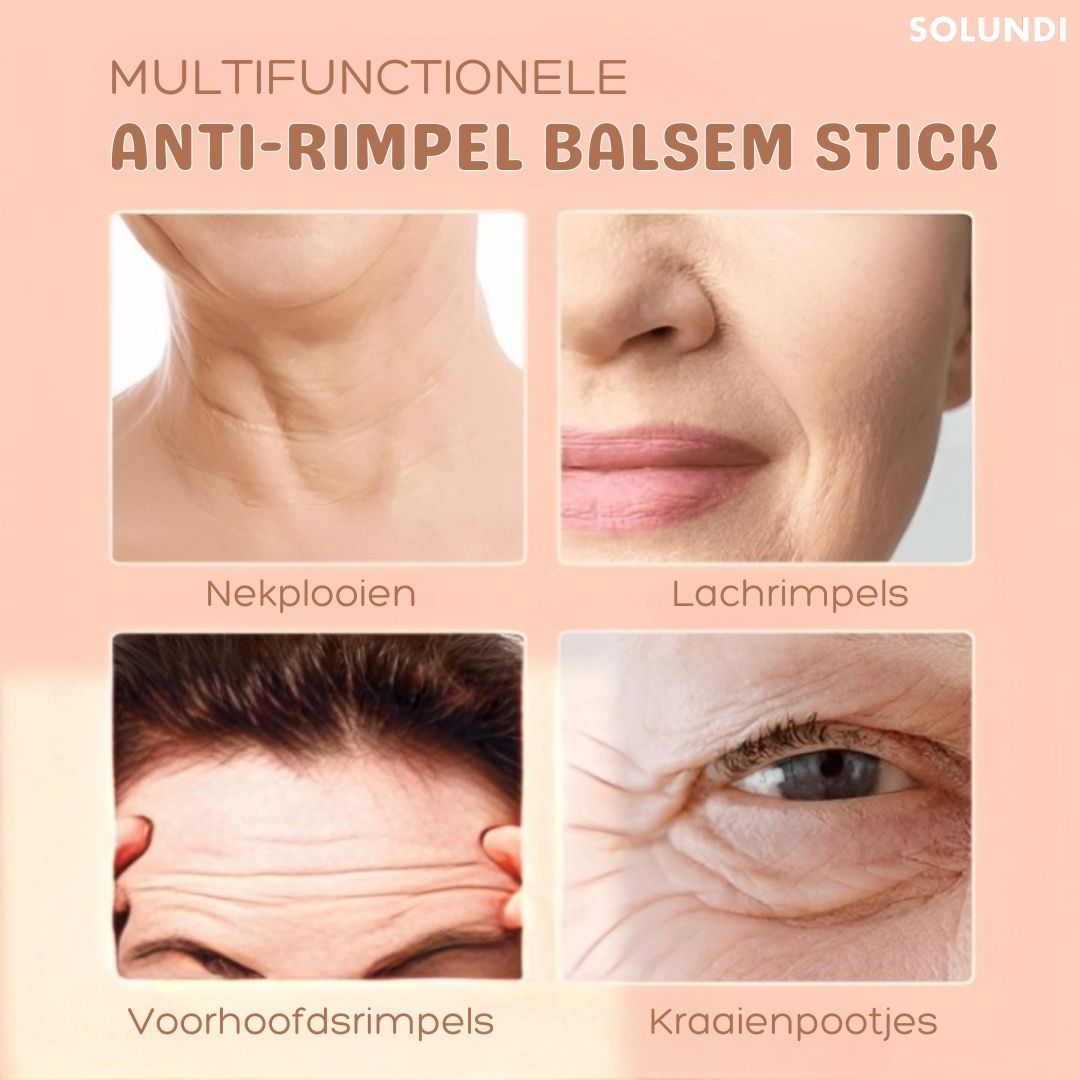 MultiBalm – 3-in-1 anti-age kosteuttava kasvojen balmipuikko ryppyjä vastaan