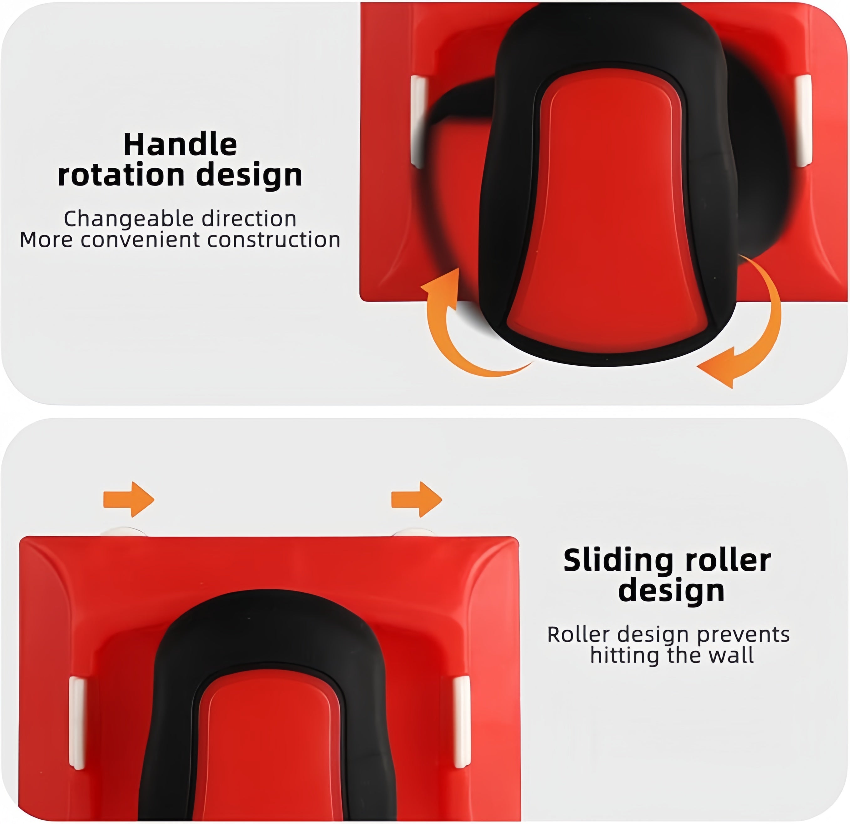 EdgeMaster Glide — maalirajanrajain kahvalla siisteihin rajauksiin ja listojen maalaukseen