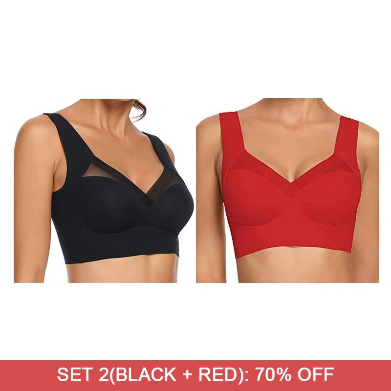 Seamless Push-Up Wireless Bra