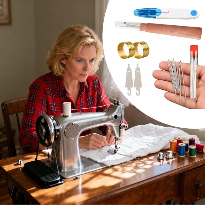 Effortless-Thread Self-Threading Needle Kit