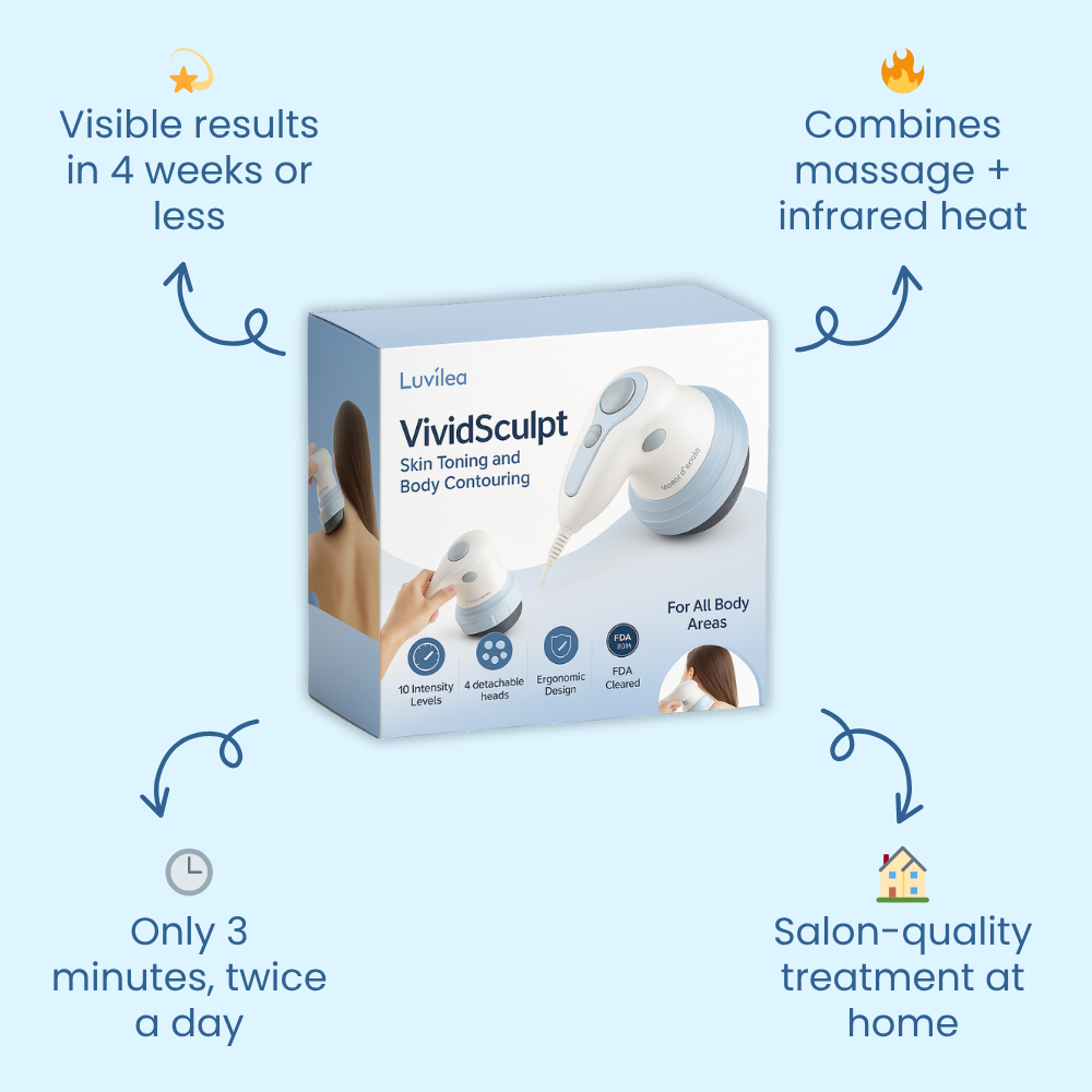 VividSculpt — Electric Body Massager for Relaxation and Skin Care Routines