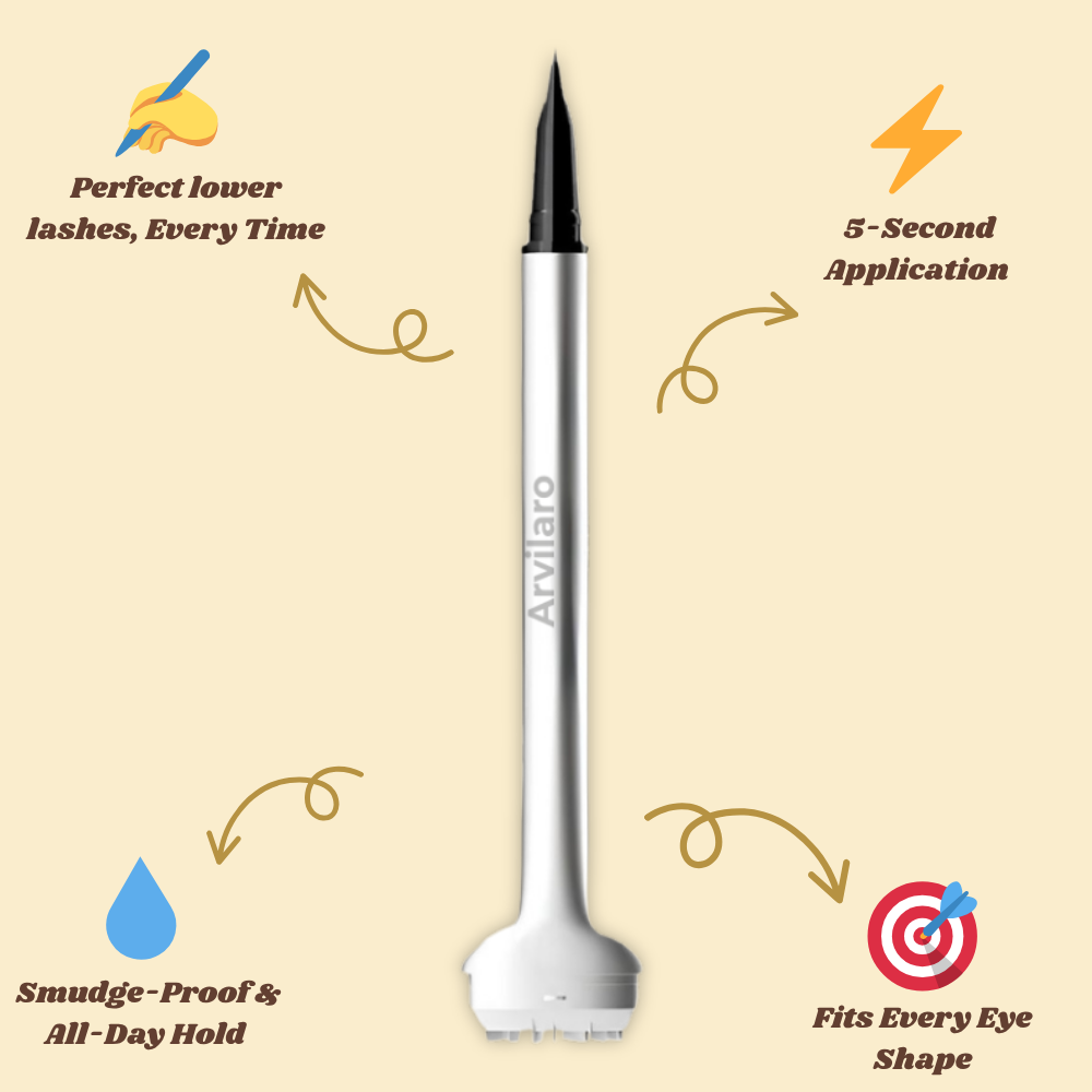 EyeStamp – přesný aplikátor na oči | nástroj pro přesné nanášení řasenky a očních linek pod kontrolou