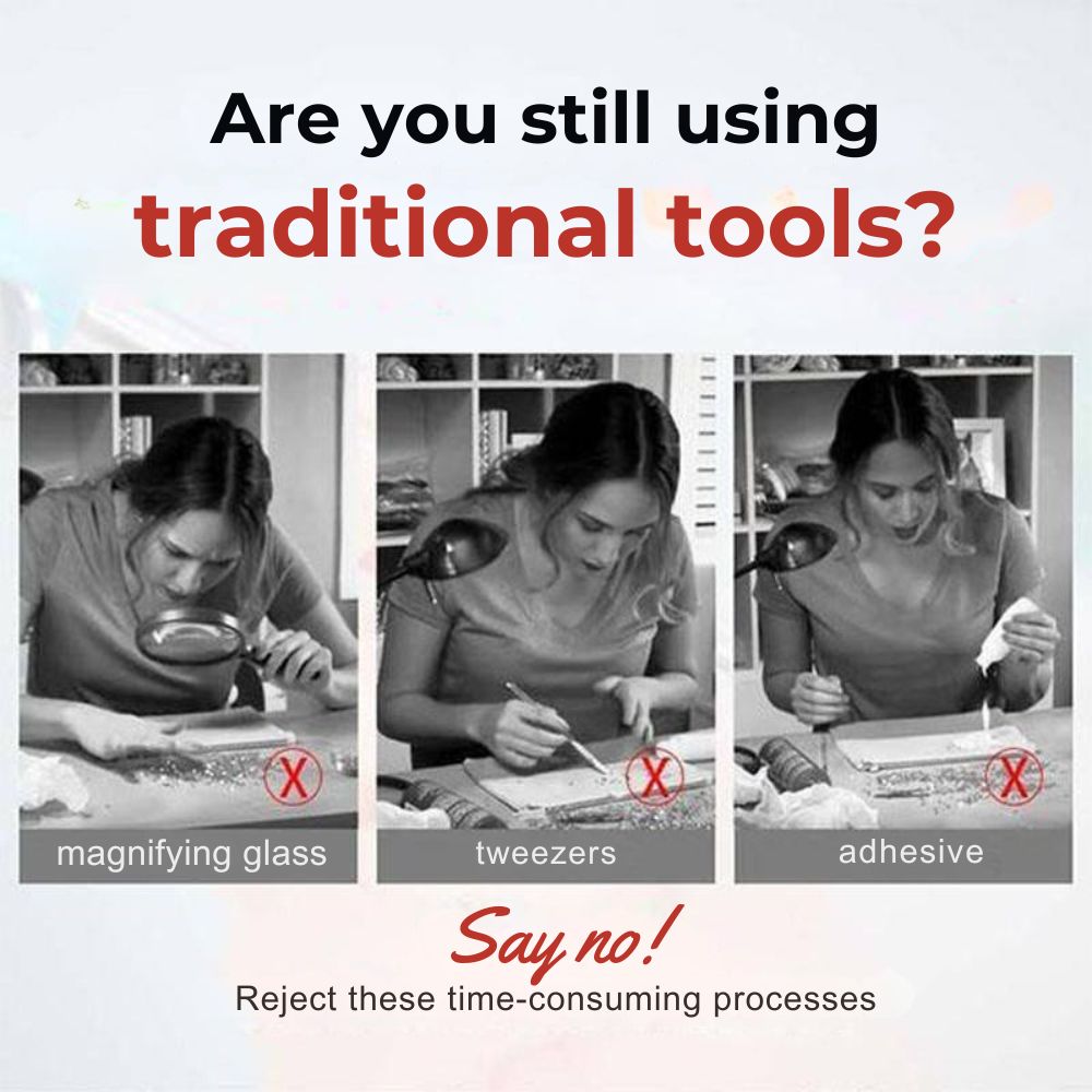 CrystalPen — Rhinestone & Gem Placement Craft Tool