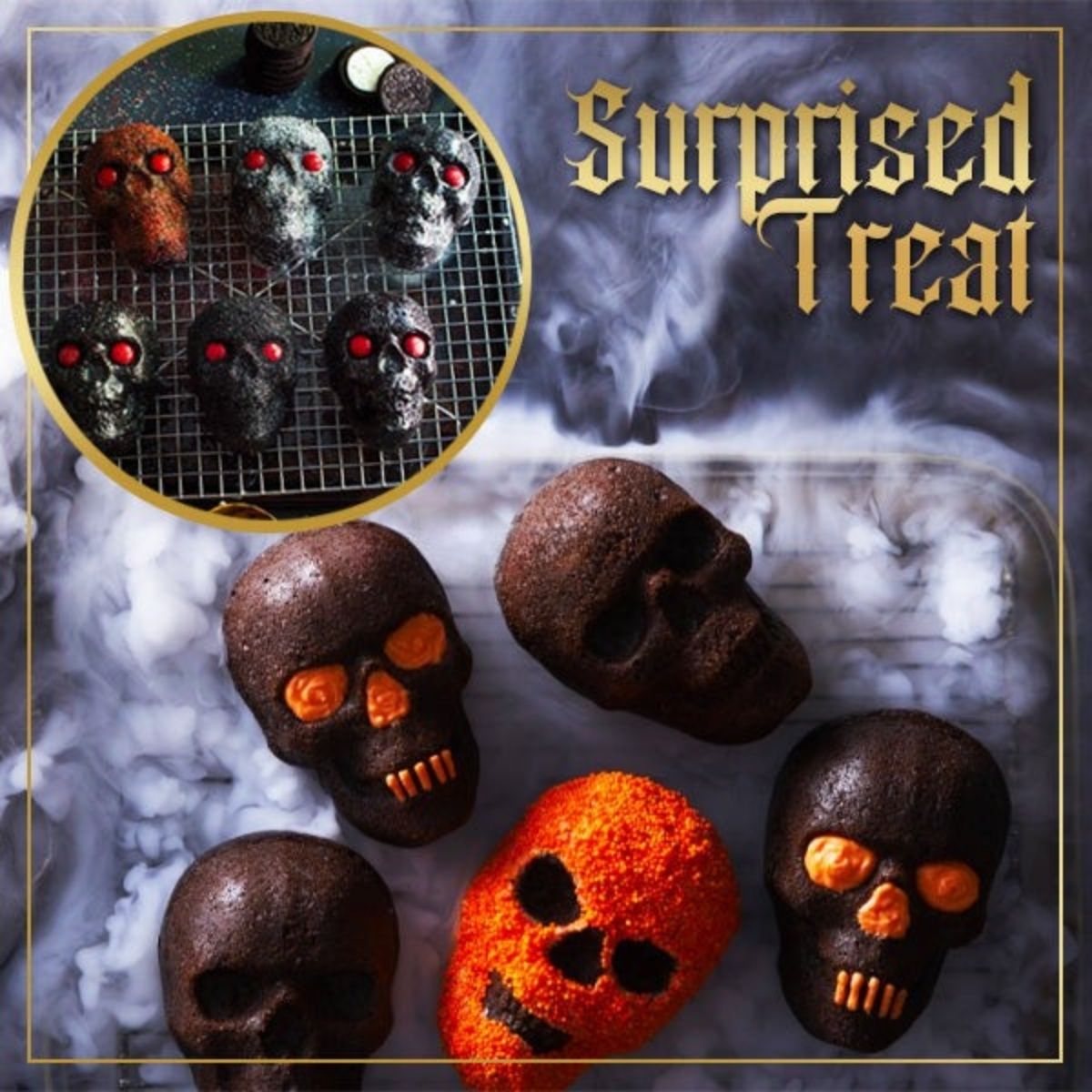 Stampo per torta a forma di teschio 3D per dolci da forno e caramelle fatte in casa