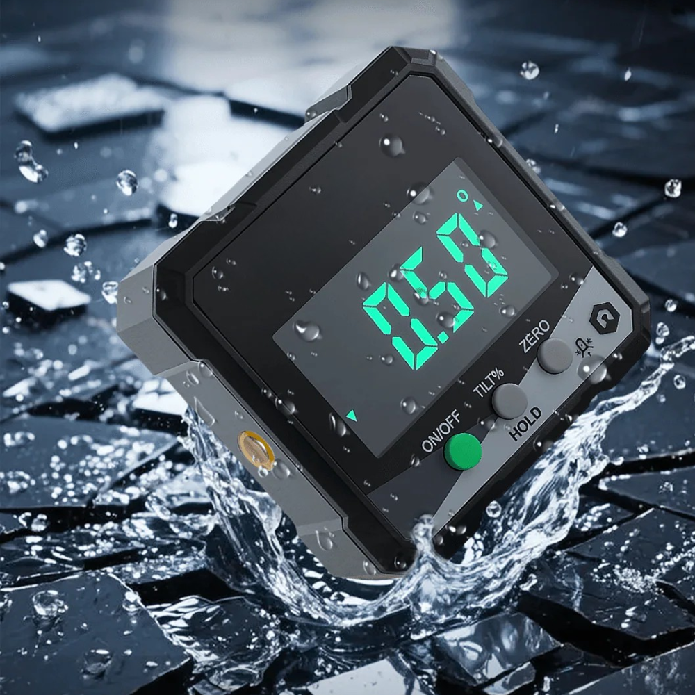 Digitaler Laser-Winkelmesser mit LCD-Anzeige