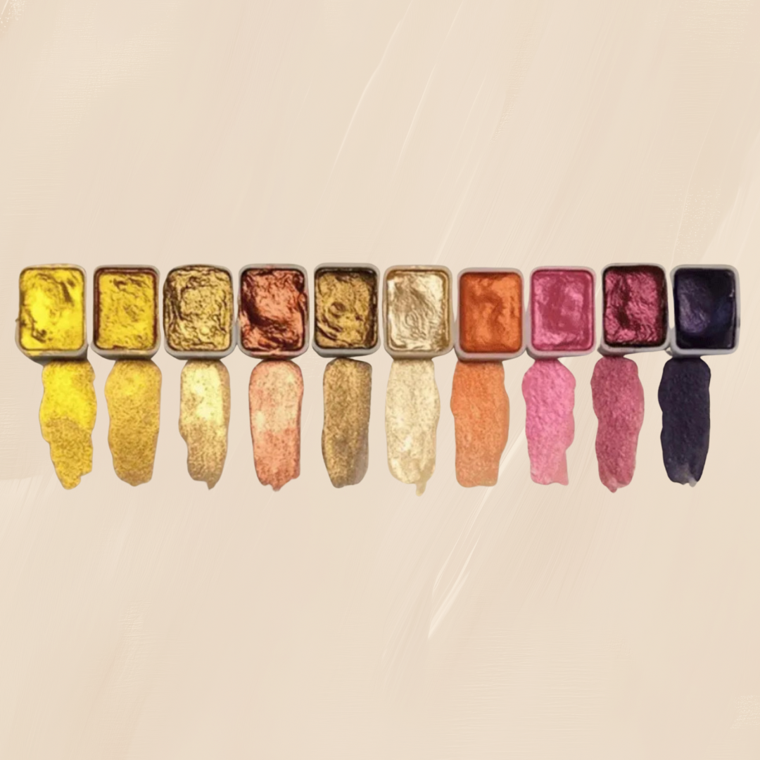 Instant Shimmering Watercolor Paint Set for Creative Art