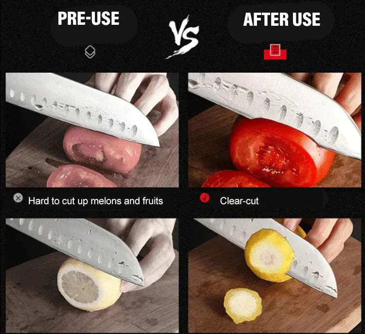 Többfunkciós, kétoldalas elektromos késélező