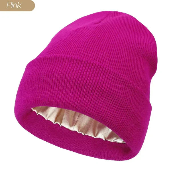 Gorro PureEase com Forro de Cetim para Reduzir o Frizz e Cuidar dos Cabelos
