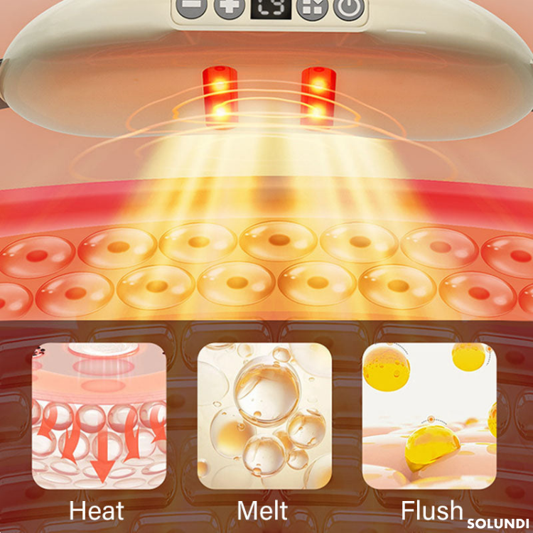 HeatSculpt - Abdominal Slimming & Heating Massage Belt