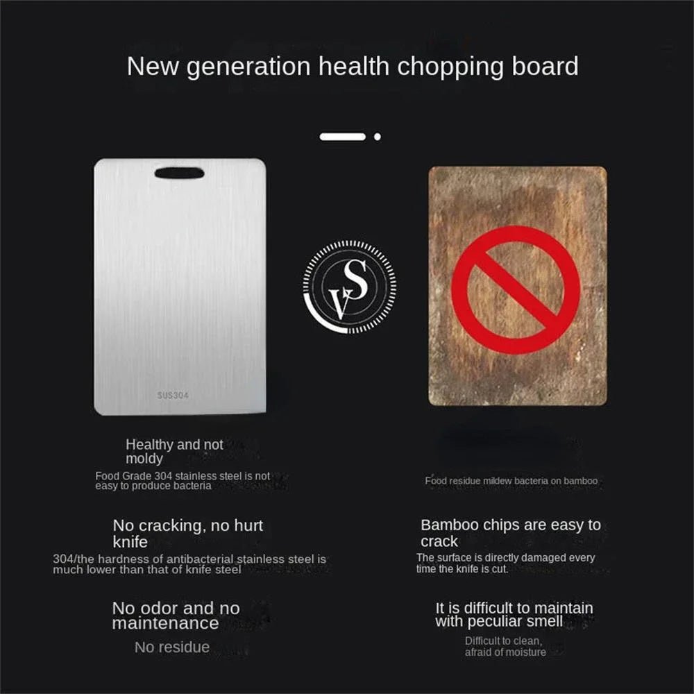 SteelGuard Pro — Stainless Steel Cutting Board for Kitchen Food Prep