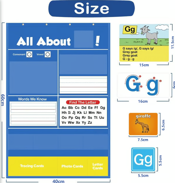 LetterLeap — アルファベット学習用ポケットチャート