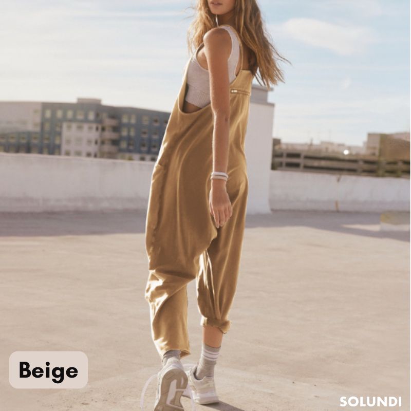 Alina - Relaxed Fit Sleeveless Jumpsuit