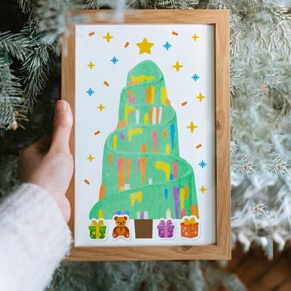 CreativeSpark — pysselset för barn med måla och färgläggning (gör det själv)