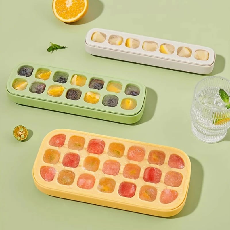 ChillForge — Press Lid Ice Cube Tray