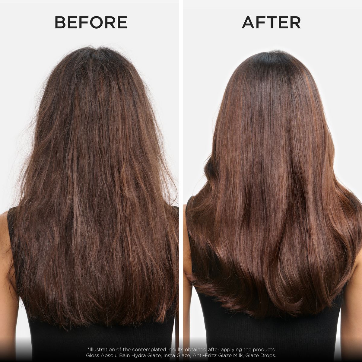 LustroLux — pörröisyyttä ehkäisevä hiusseerumi sileille, kiiltäville ja helposti hallittaville hiuksille