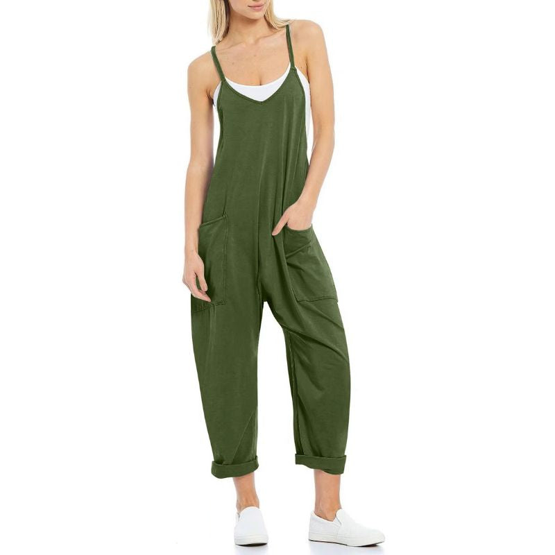 Alina - Relaxed Fit Sleeveless Jumpsuit