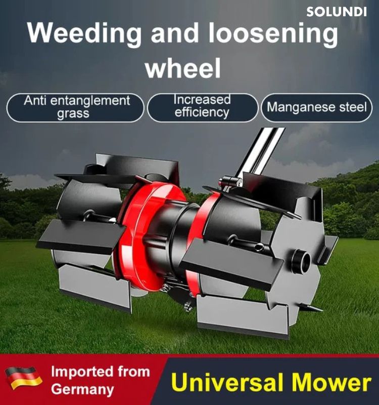 GardenPro - pyörivä puutarhajyrsinlisäosa