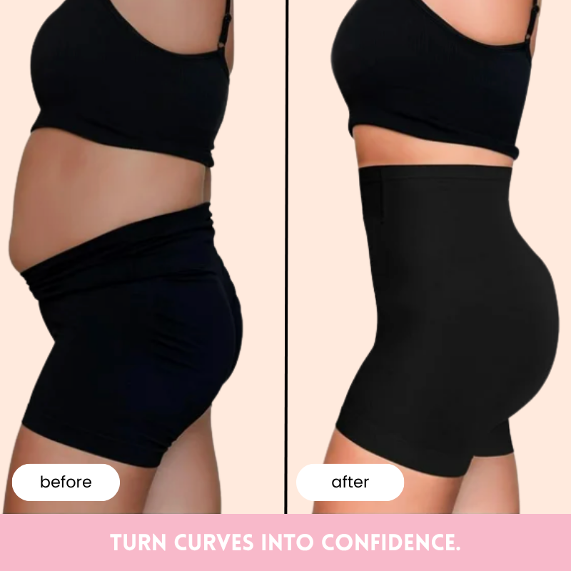 Stay-Put High-Waist Shaping Panty Shorts
