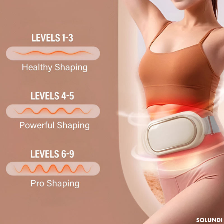 HeatSculpt - Abdominal Slimming & Heating Massage Belt