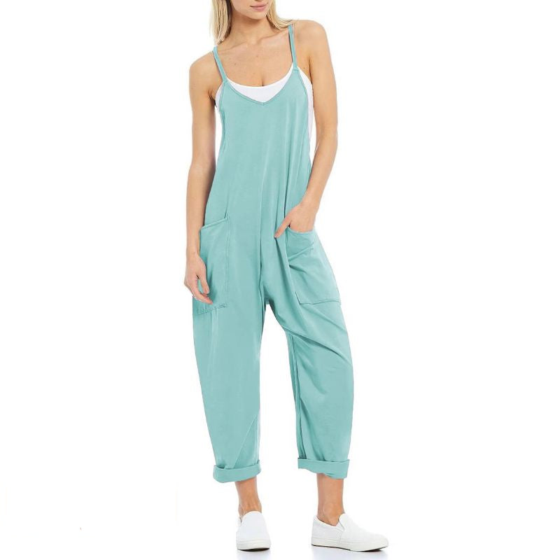 Alina - Relaxed Fit Sleeveless Jumpsuit
