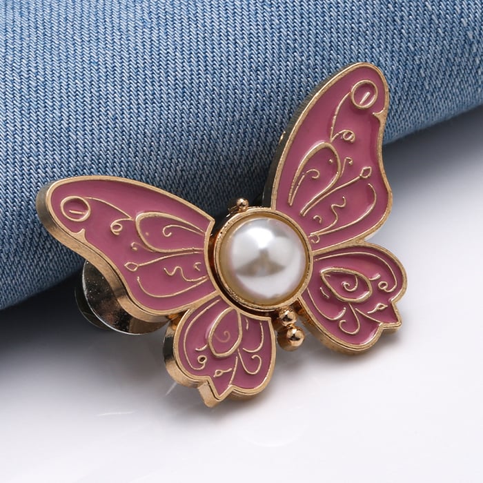 Detachable Butterfly Styling Clips for Clothing Fit