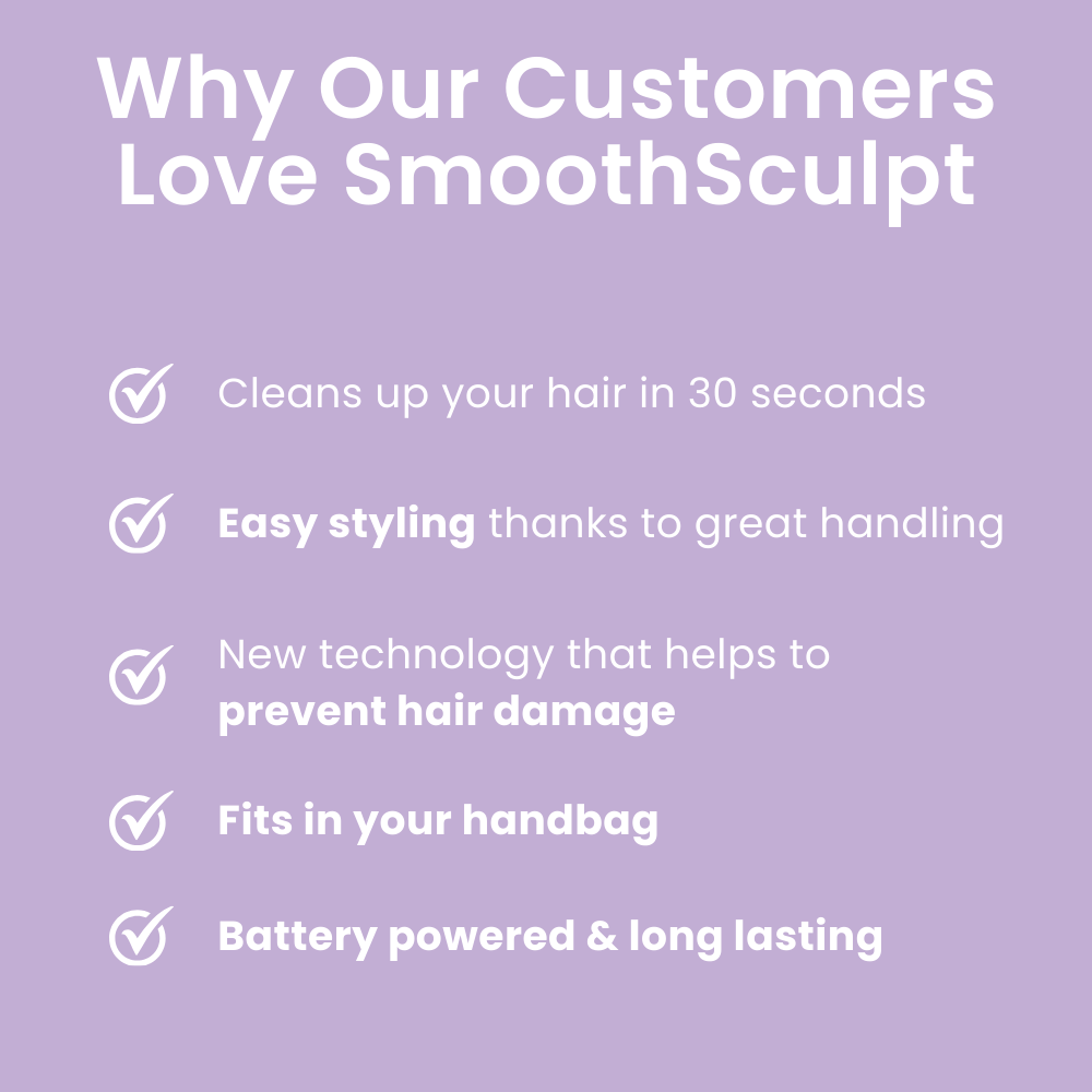 Cordless Hair Straightener Comb for Smooth Styling