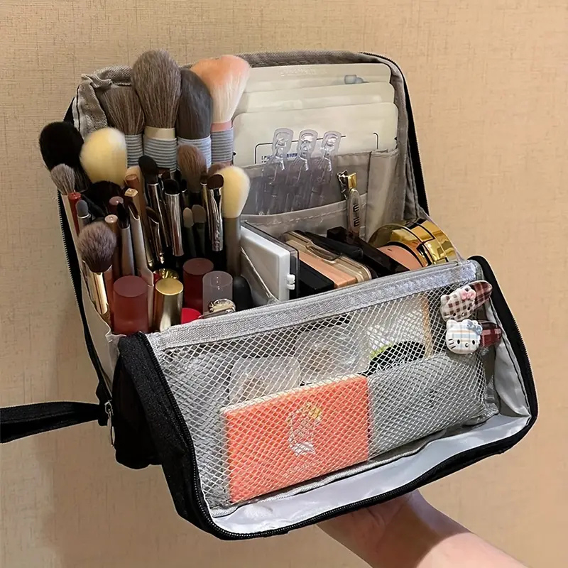 Lunette – Makeup Organizer Bag with Compartments & Zipper