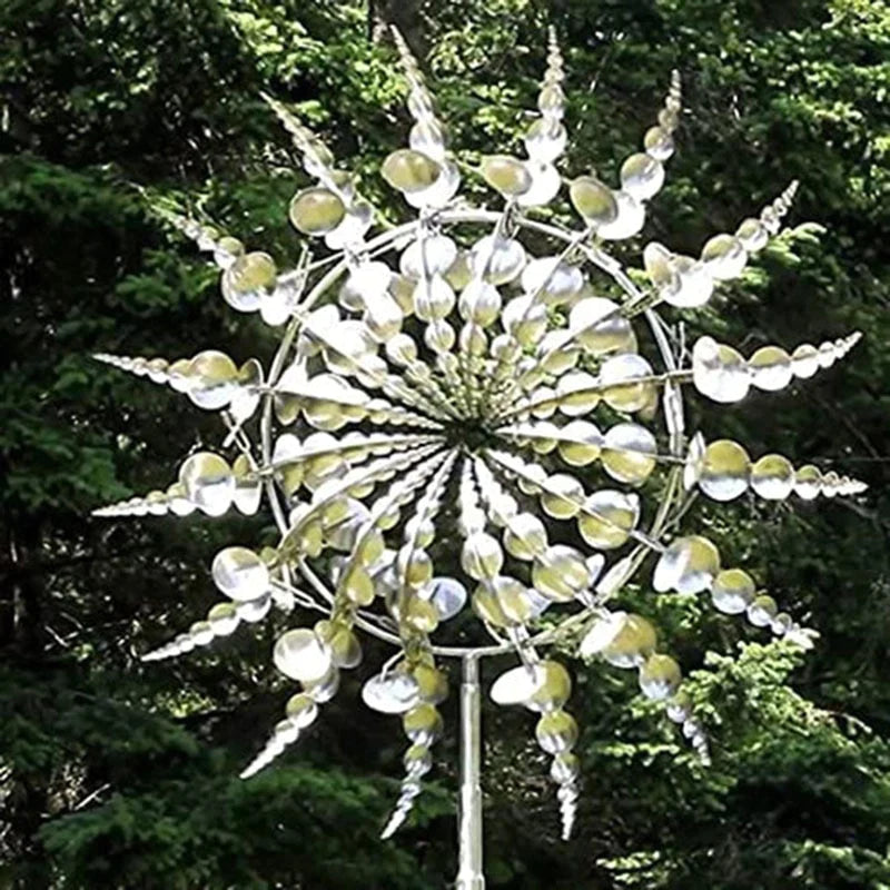 VentoLuxe - Handmade Metal Wind Spinner Garden Decor