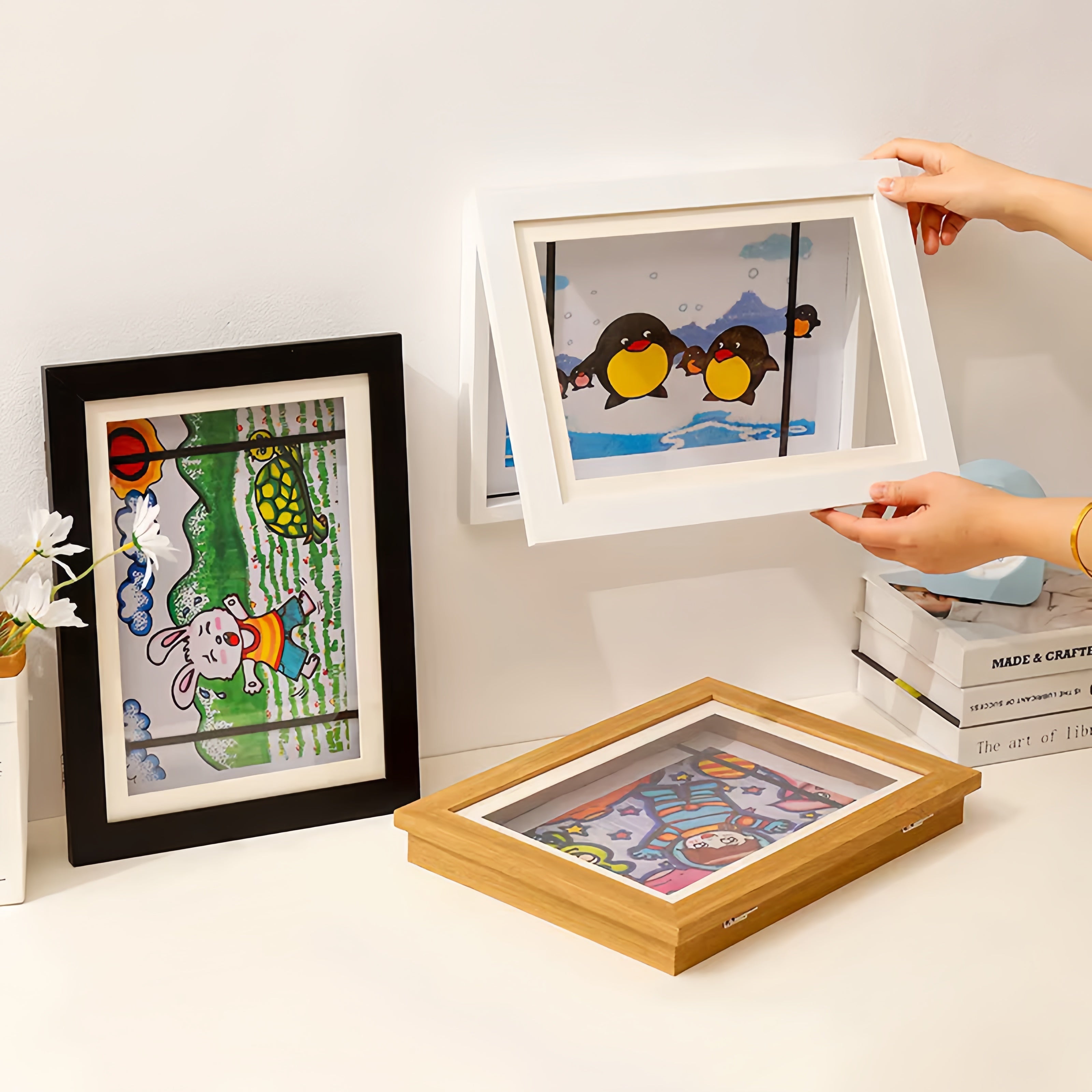 ArtNest - Kids Artwork Storage & Display Frame