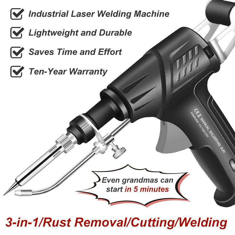 WeldMaster Pro - Electric Soldering Gun with Feed Mechanism