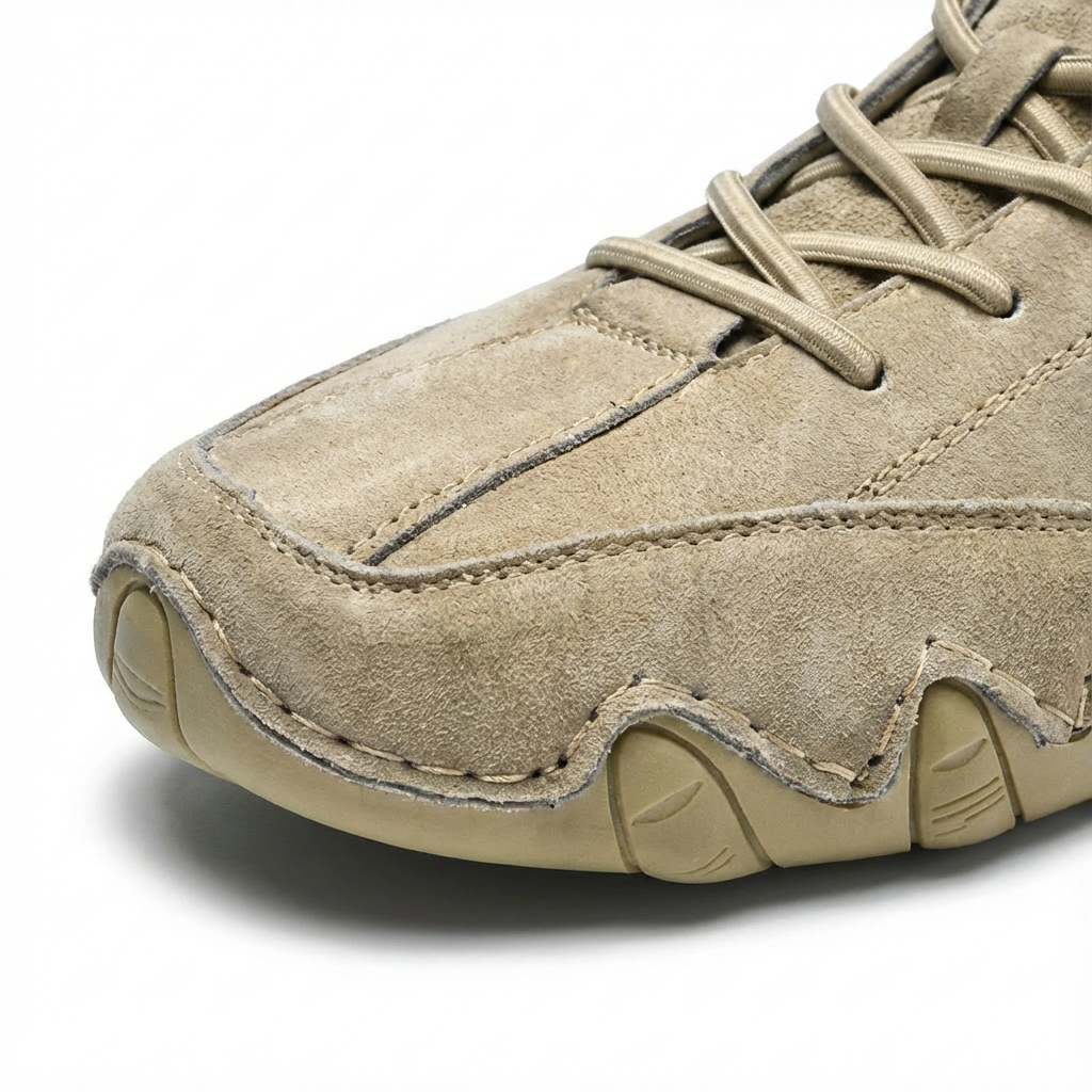 Supportive High-Top Shoes with Stable Heel Design