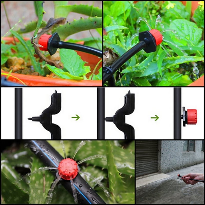 Adjustable Garden Irrigation Drippers for Drip Watering Systems