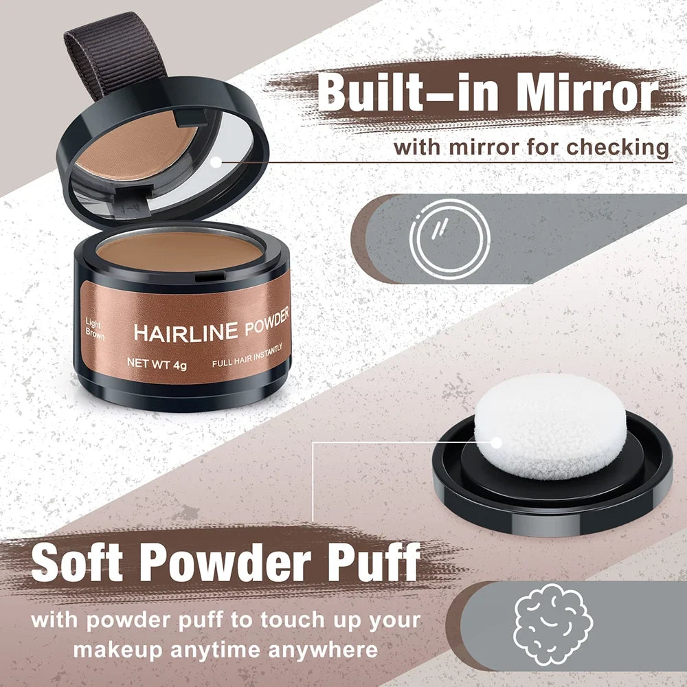 Root Touch-Up Powder for Hairline & Brow Definition
