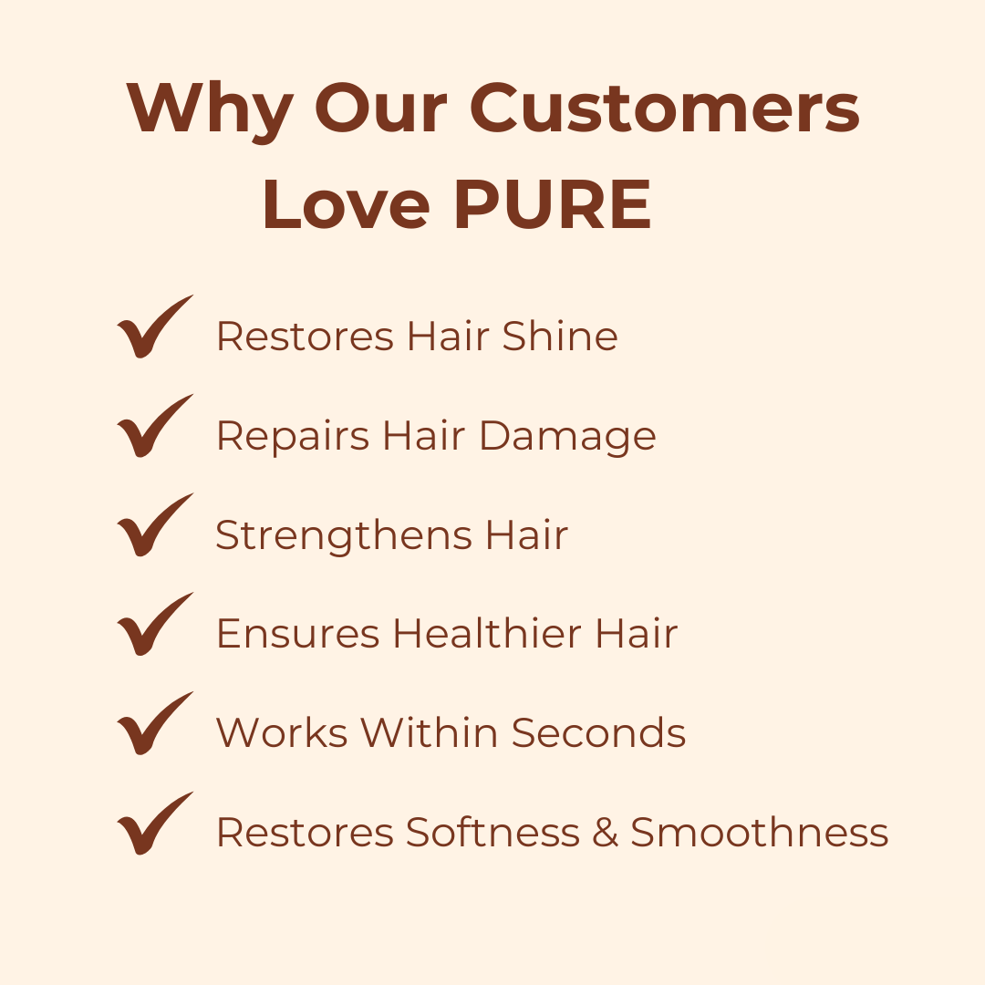 PURE – čarovný krém na vlasy pre väčšiu hladkosť,