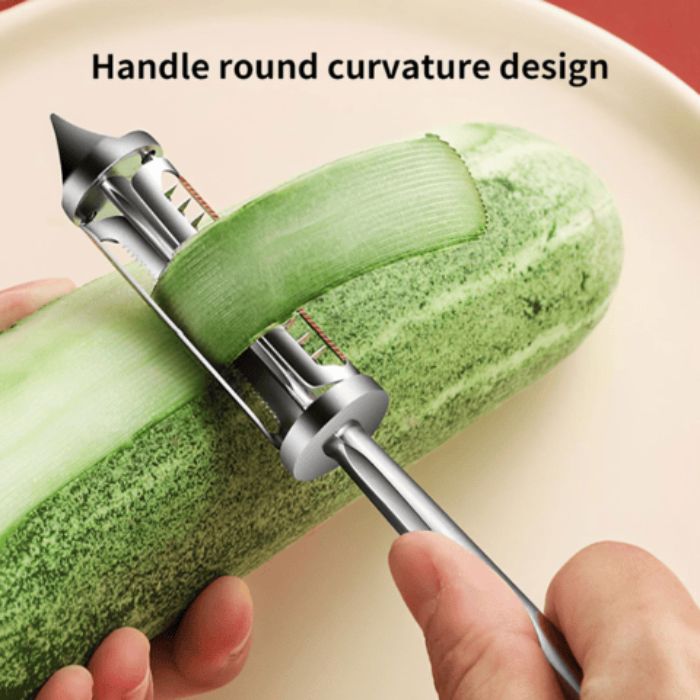 SliceMaster Pro — Stainless Steel Vegetable Peeler with Dual Blade