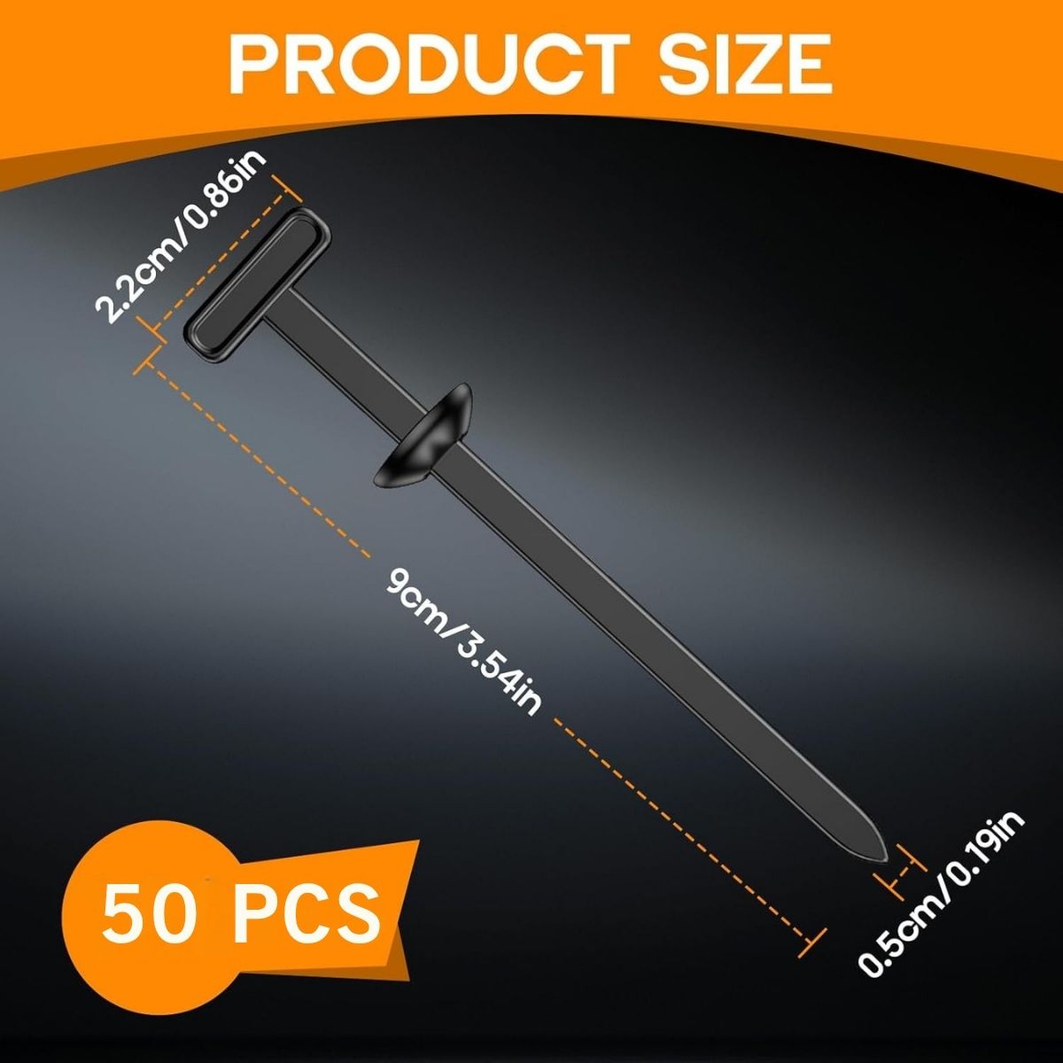 Universelle, wiederverwendbare Kabelbinder-Schnalle zum Ordnen von Kabeln