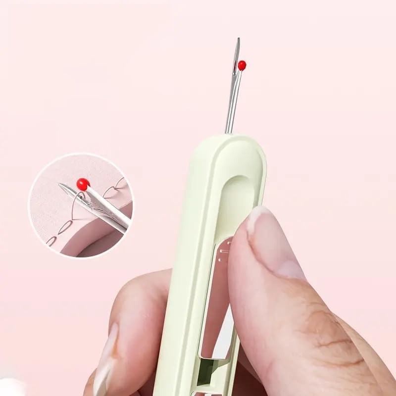 ThreadMaster Compact Seam Ripper & Needle Threader Tool