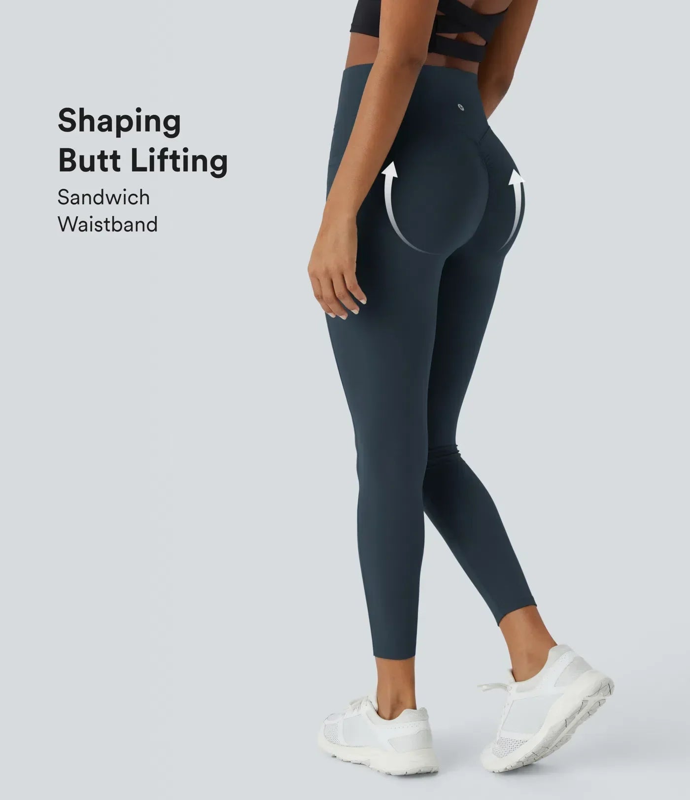 ContourCore - High-Waist Sculpting Leggings with Pockets