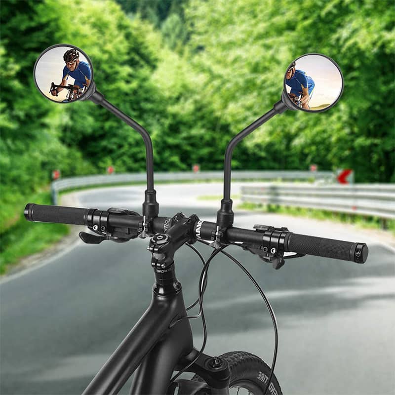 FlexiView - Adjustable Bicycle Handlebar Rear View Mirror