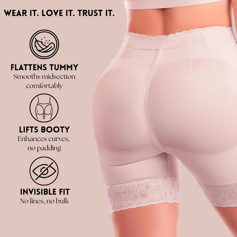 ElevateCurve - High-Waist Shaper Shorts – Sculpted Silhouette