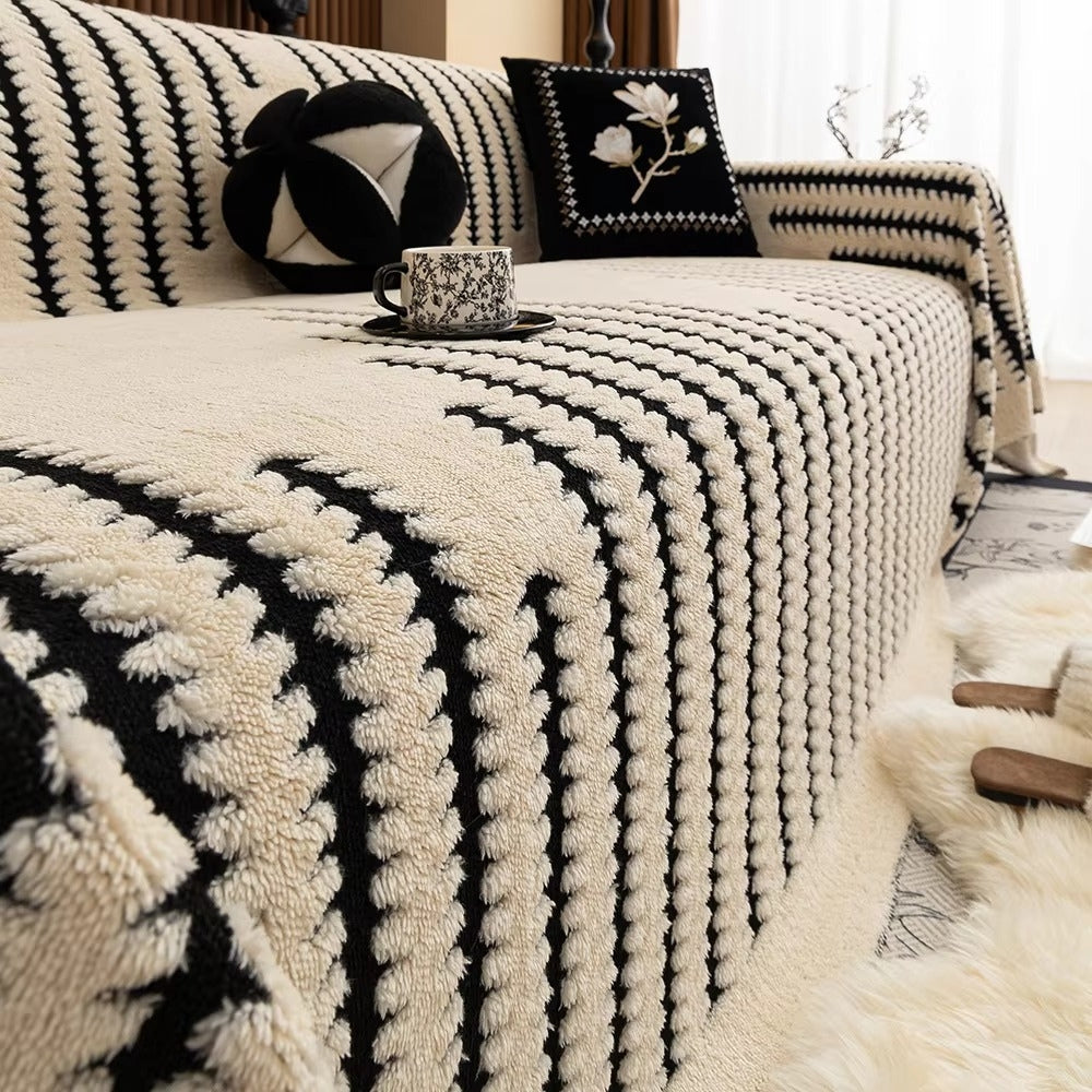 Velvéra Luxe Tufted Sofa Cover