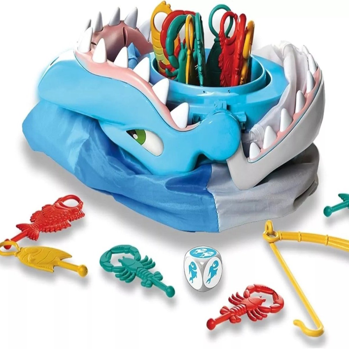 SharkBite – interaktív családi társasjáték-játék (játékcápa)