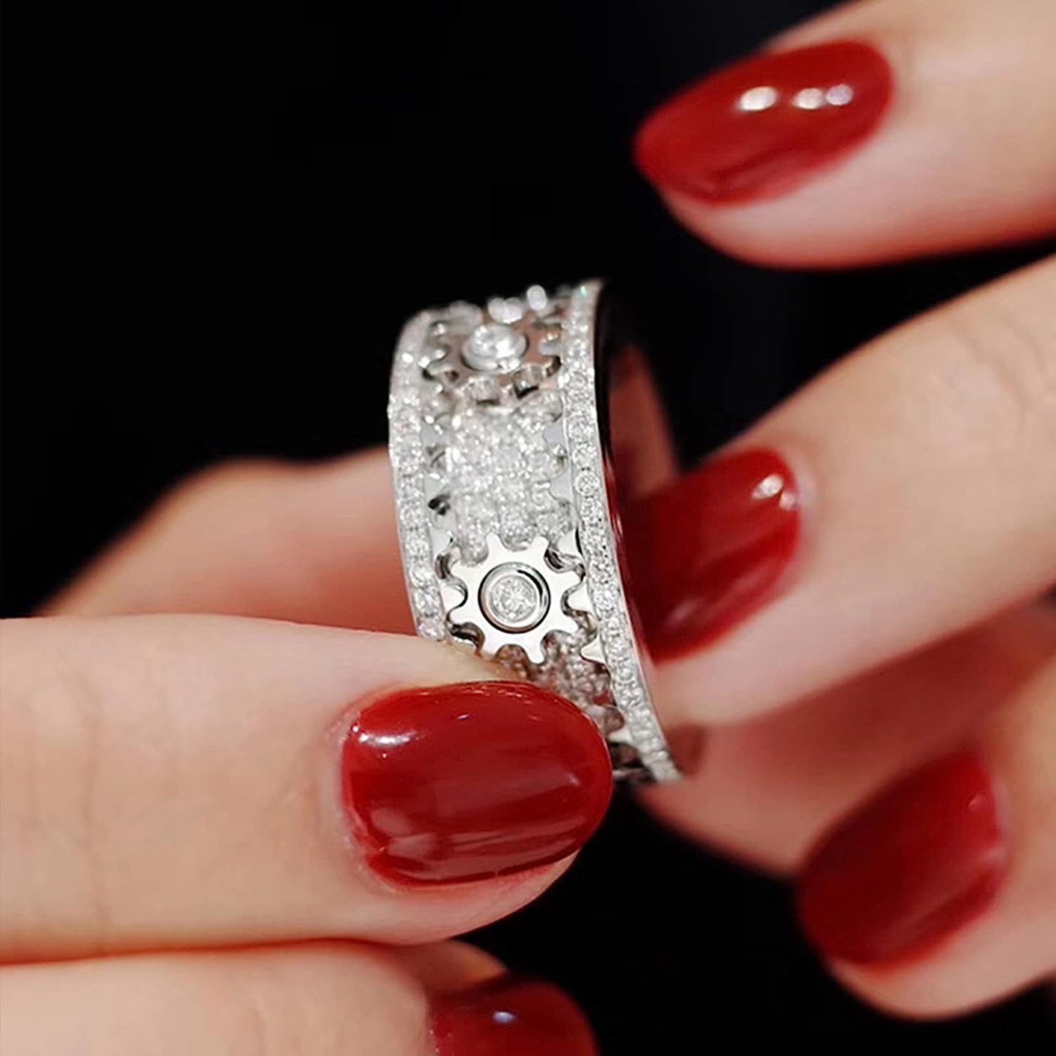 GearRing - Rotary Gear Ring with Spinning Outer Band