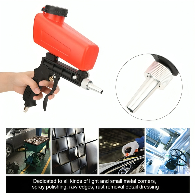 PowerJet - Sandblasting Gun for Rust & Surface Cleaning