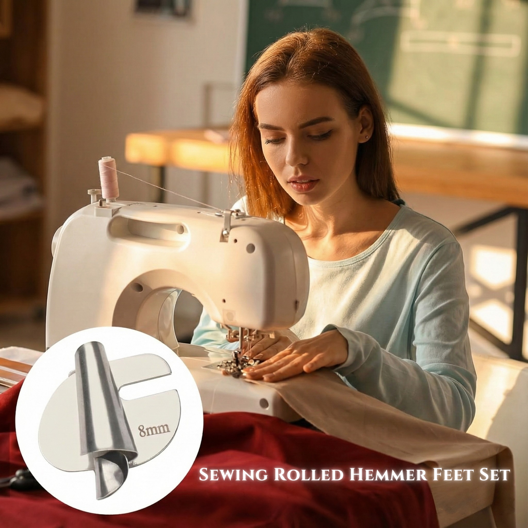 VeroEdge — rullapäärmeen paininjalkasarja ompelukoneisiin