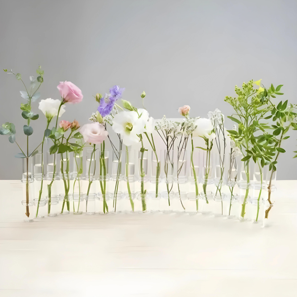 FloraForm — Modular Glass Tube Vase