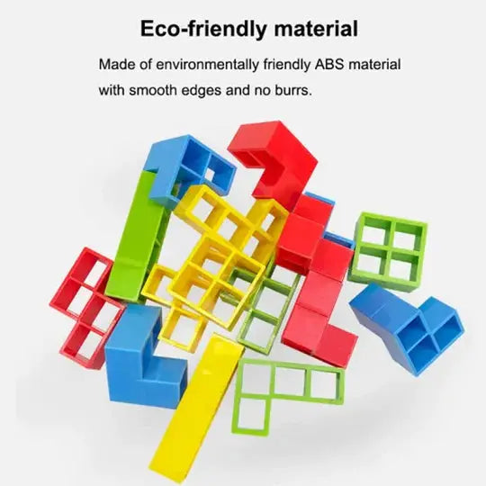 Balance Stacking Game for Kids – Interactive Building Blocks Family Board Game