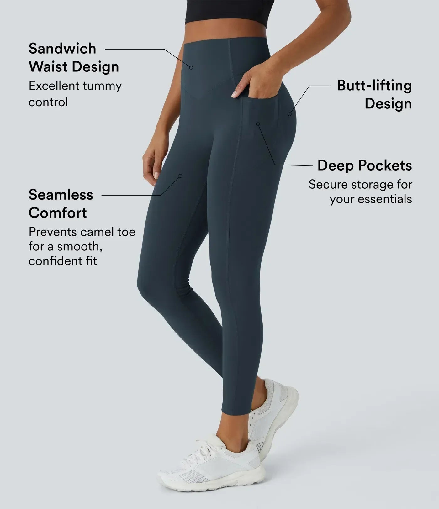 ContourCore - High-Waist Shaping Leggings