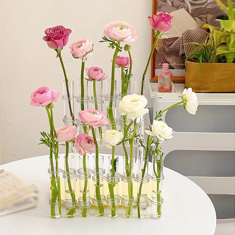 FloraForm — Modular Glass Tube Vase